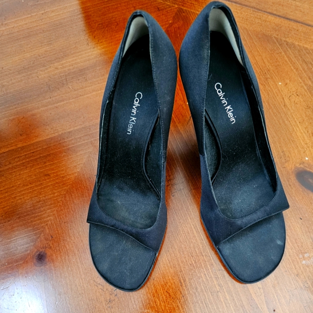 Calvin Klein Women's Black Heels